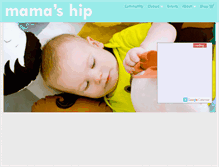 Tablet Screenshot of mamas-hip.com